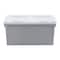 Iris® Gray Split-Lid Letter Size File Box, 4 Pack